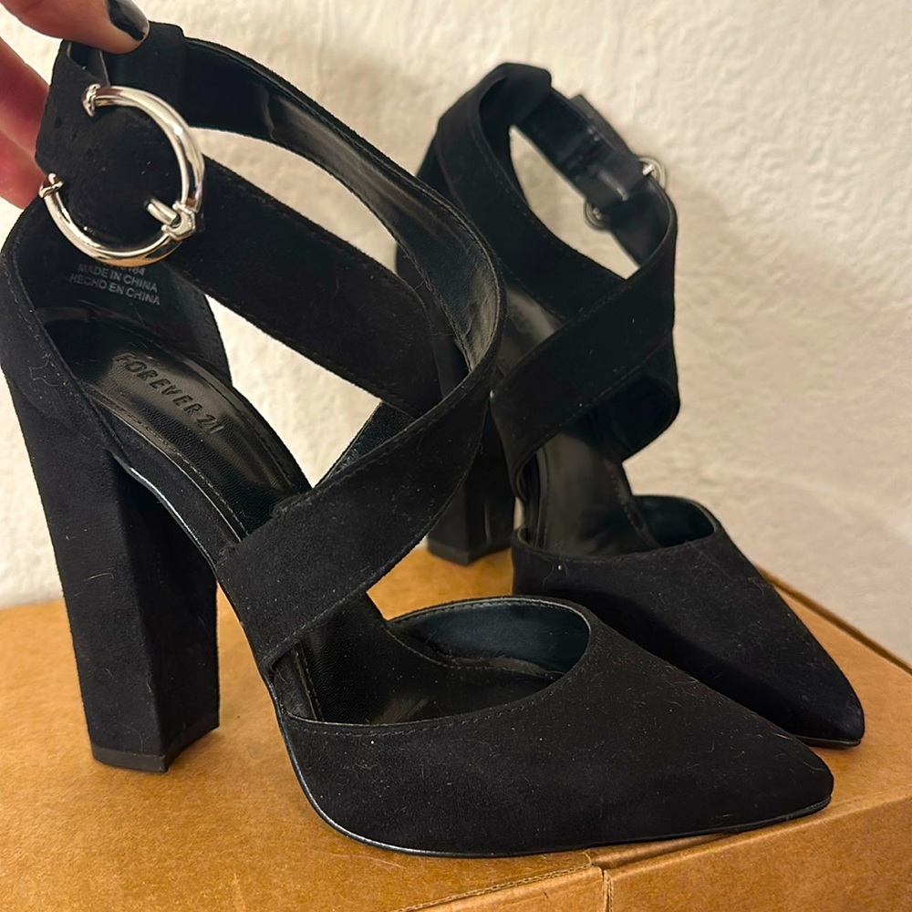 Black heels